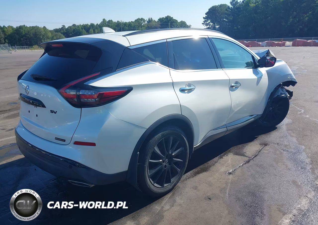 2022 Nissan Murano Sv Fwd VIN:5N1AZ2BJ0NC126176 - 4