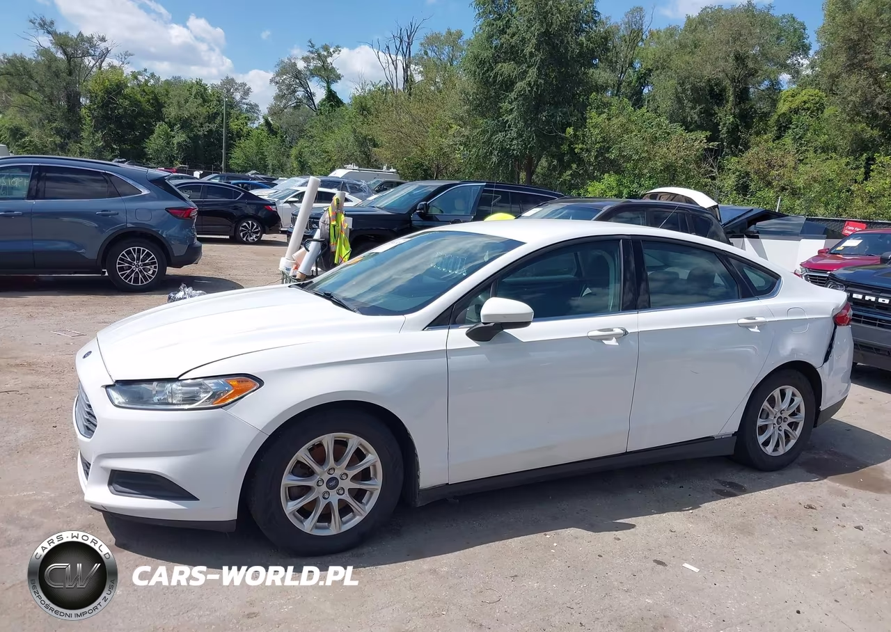 2016 Ford Fusion S VIN:3FA6P0G74GR156728 - 15