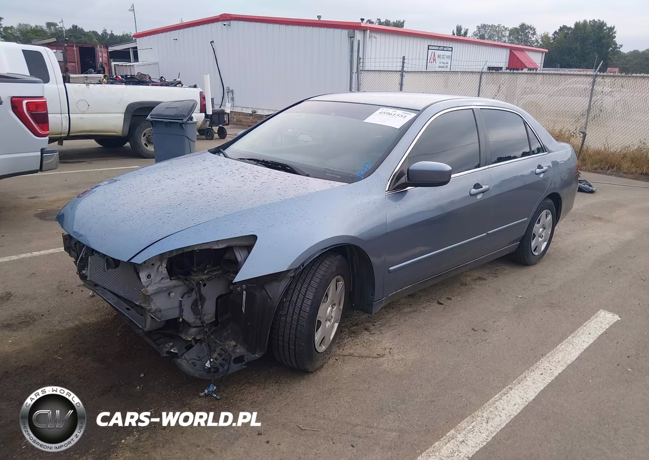 2007 Honda Accord 2.4 Lx VIN:1HGCM56467A178056 - 2