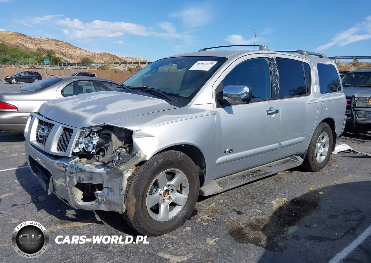 2006 Nissan Armada Se VIN:5N1AA08A66N742442 - 2