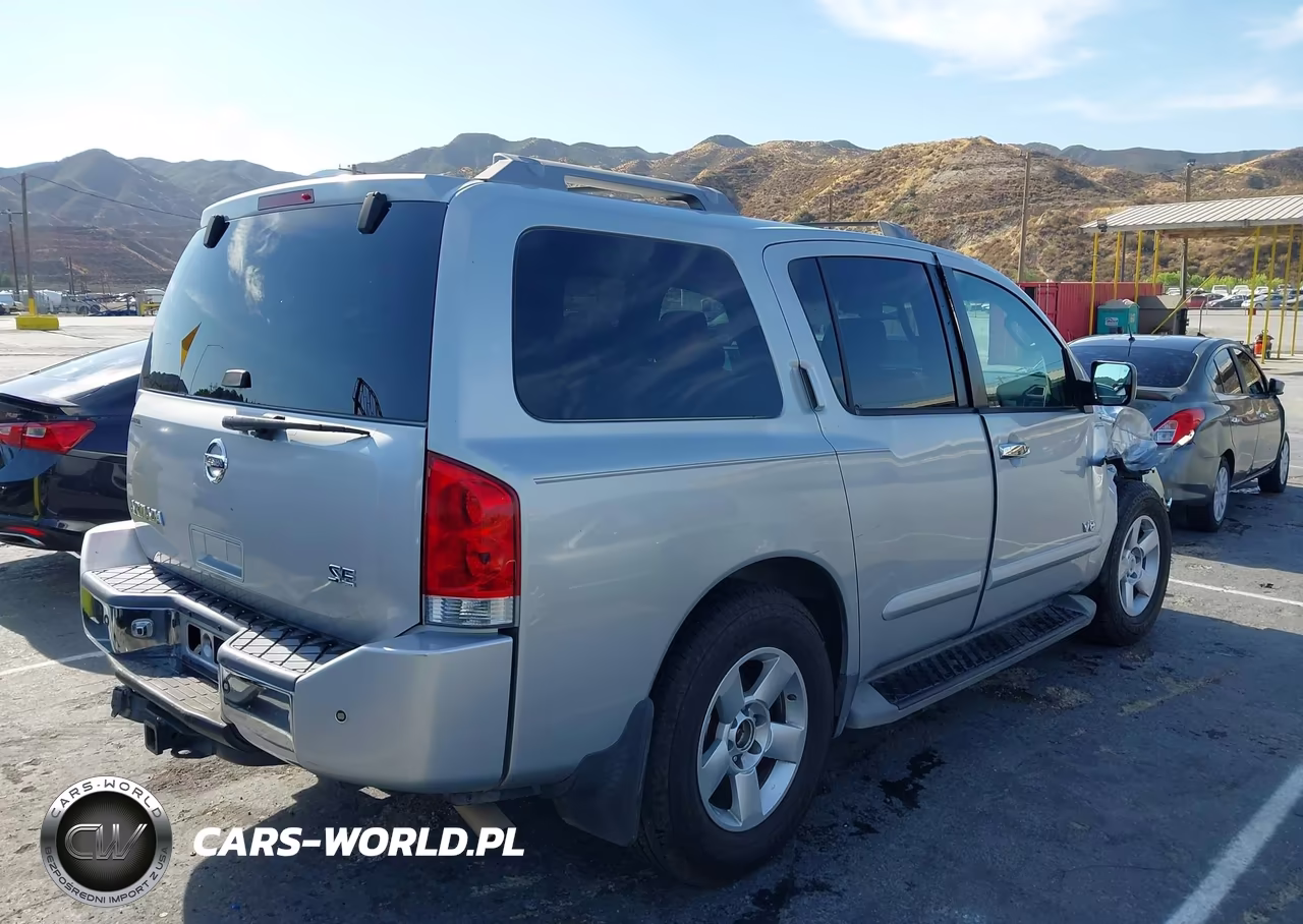 2006 Nissan Armada Se VIN:5N1AA08A66N742442 - 4