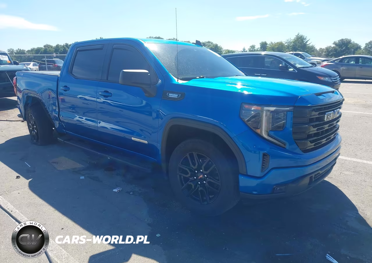 2022 GMC Sierra 1500 4Wd Short Box Elevation