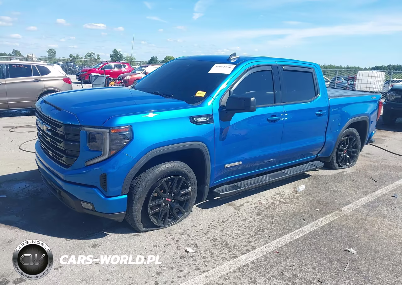 2022 GMC Sierra 1500 4Wd Short Box Elevation VIN:3GTUUCET1NG567024 - 2