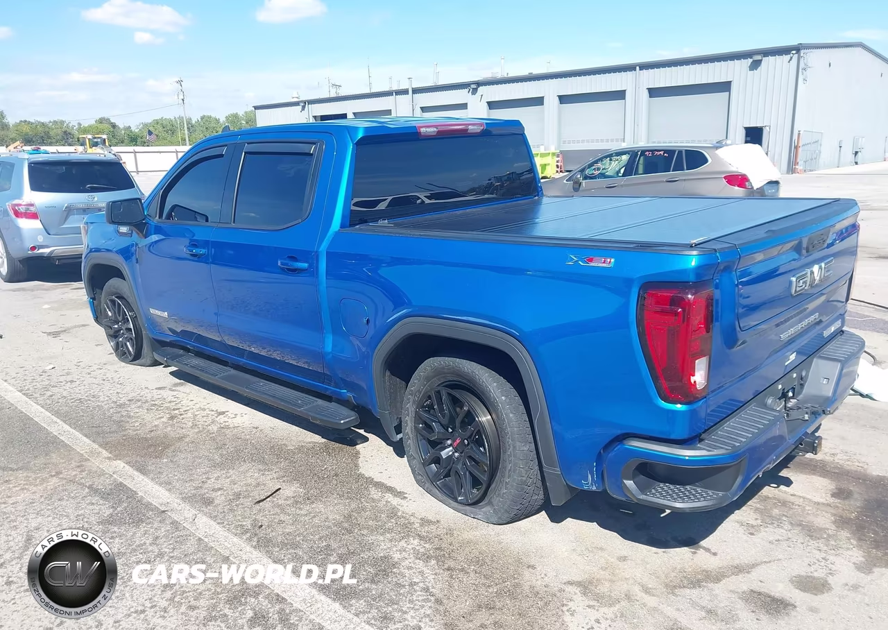 2022 GMC Sierra 1500 4Wd Short Box Elevation VIN:3GTUUCET1NG567024 - 3