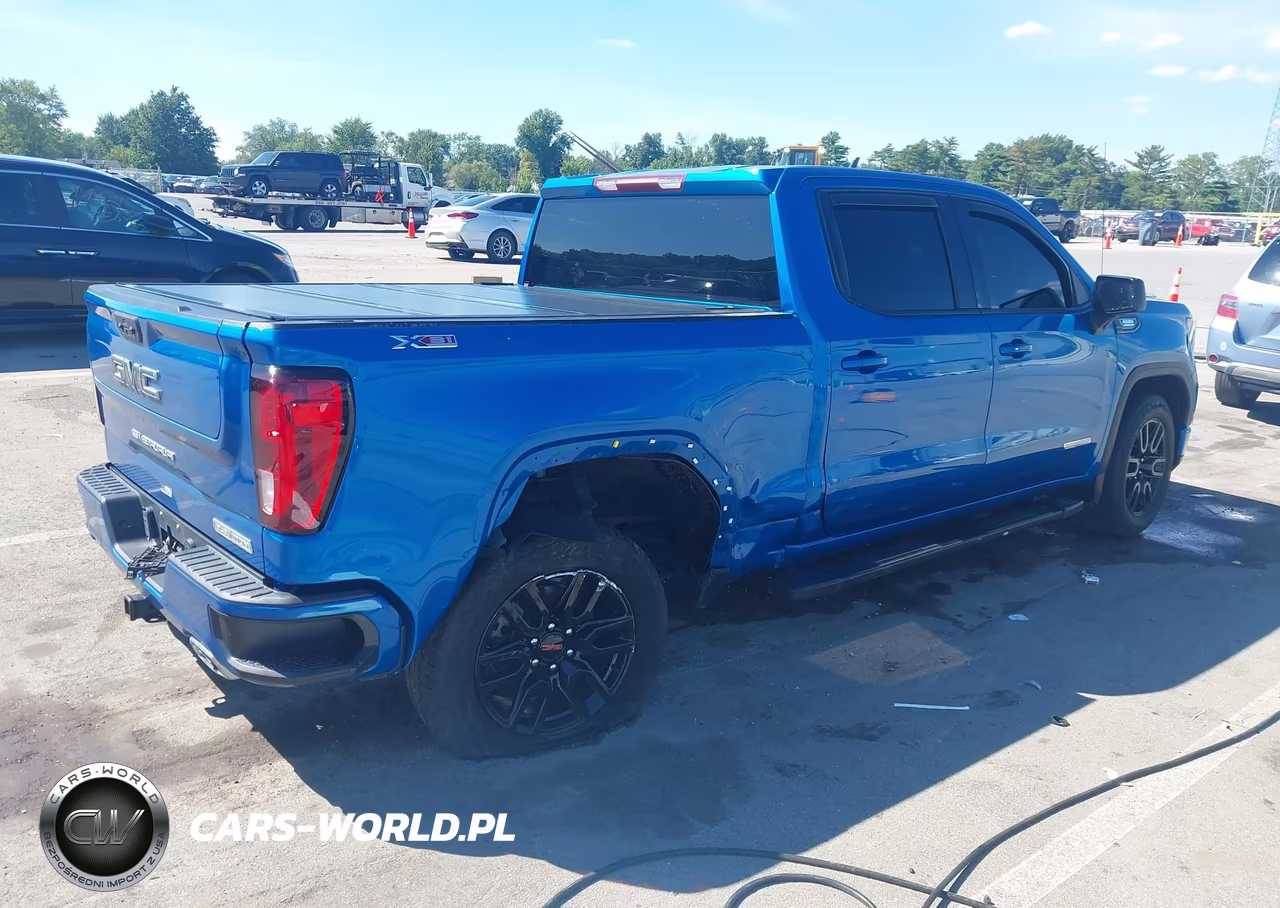 2022 GMC Sierra 1500 4Wd Short Box Elevation VIN:3GTUUCET1NG567024 - 4