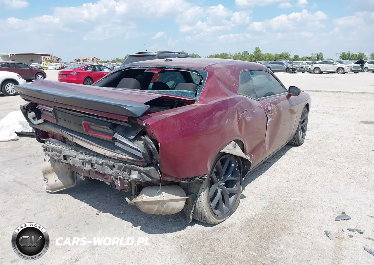 2021 Dodge Challenger Gt VIN:2C3CDZJG0MH674026 - 4
