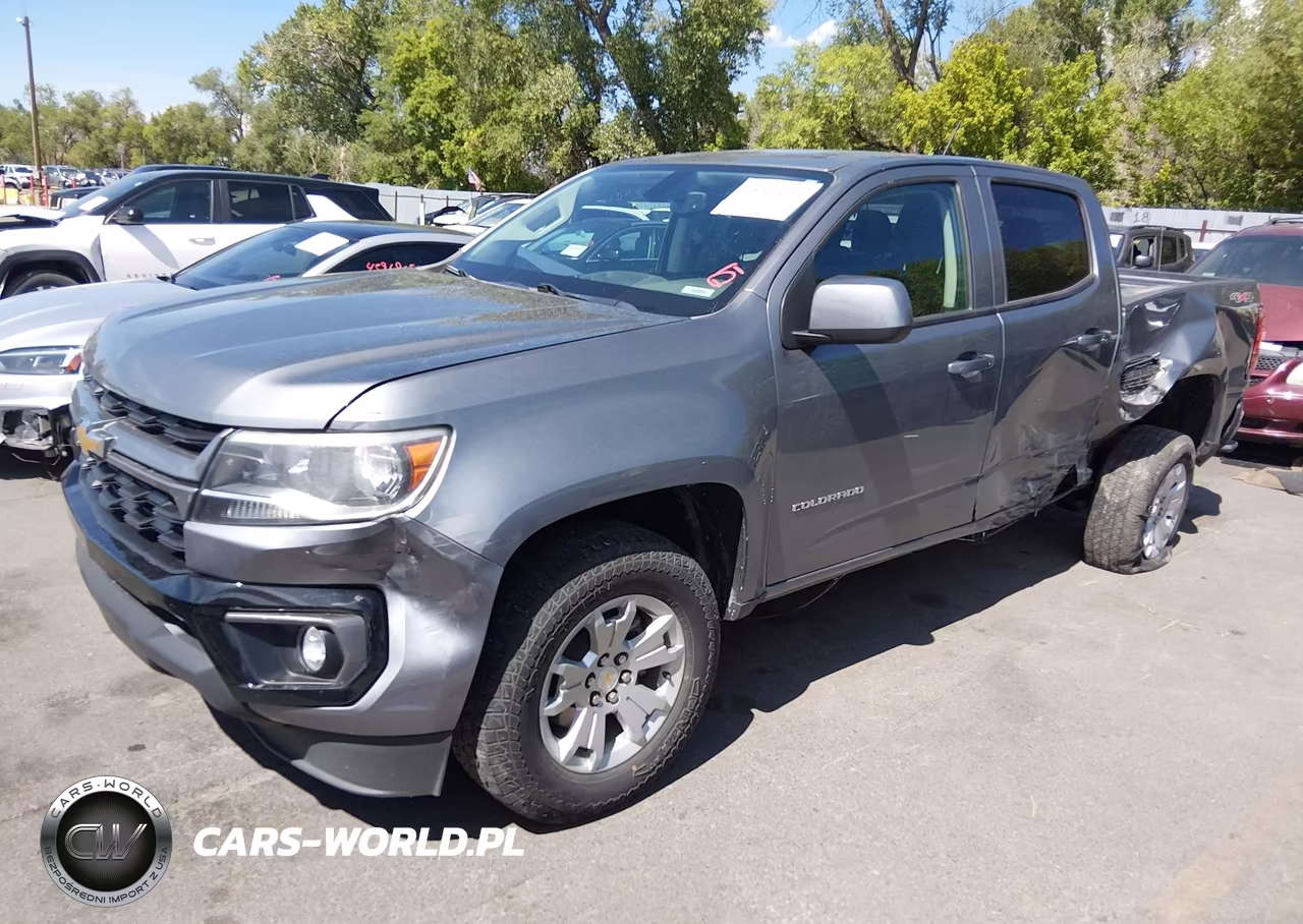 2022 Chevrolet Colorado 4Wd Short Box Lt VIN:1GCGTCEN7N1301698 - 2