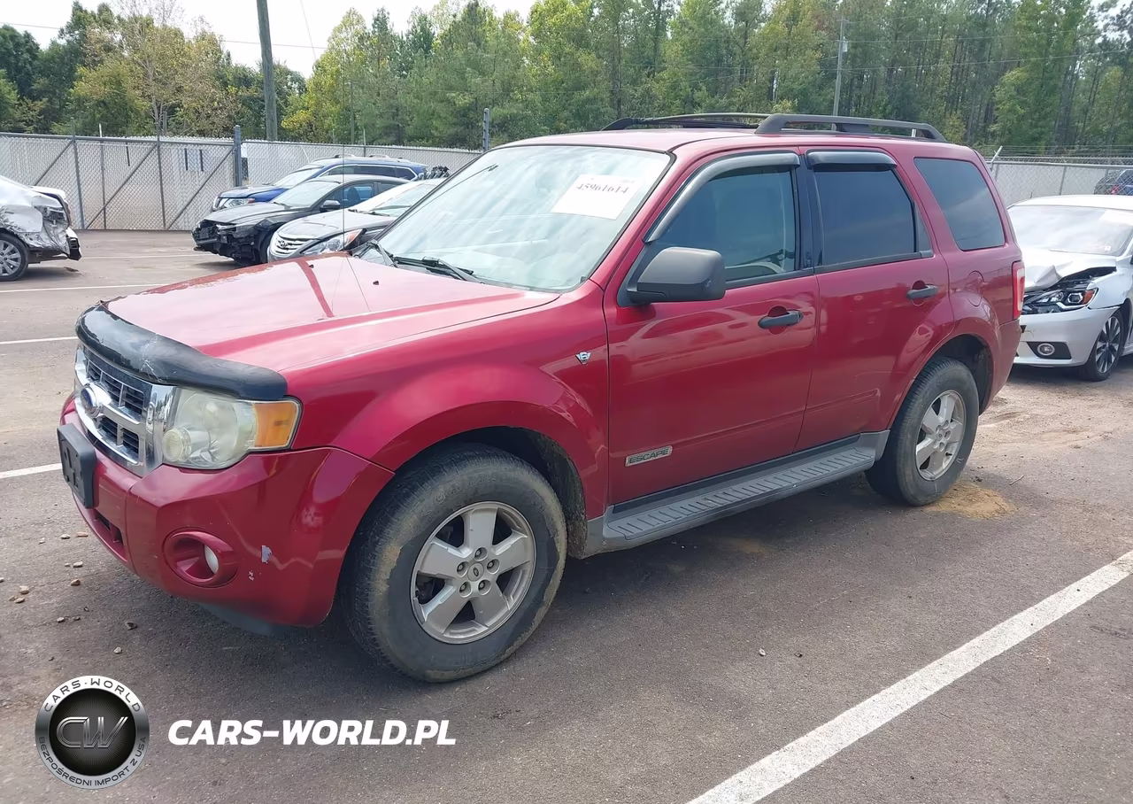 2008 Ford Escape Xlt VIN:1FMCU03108KE38356 - 2