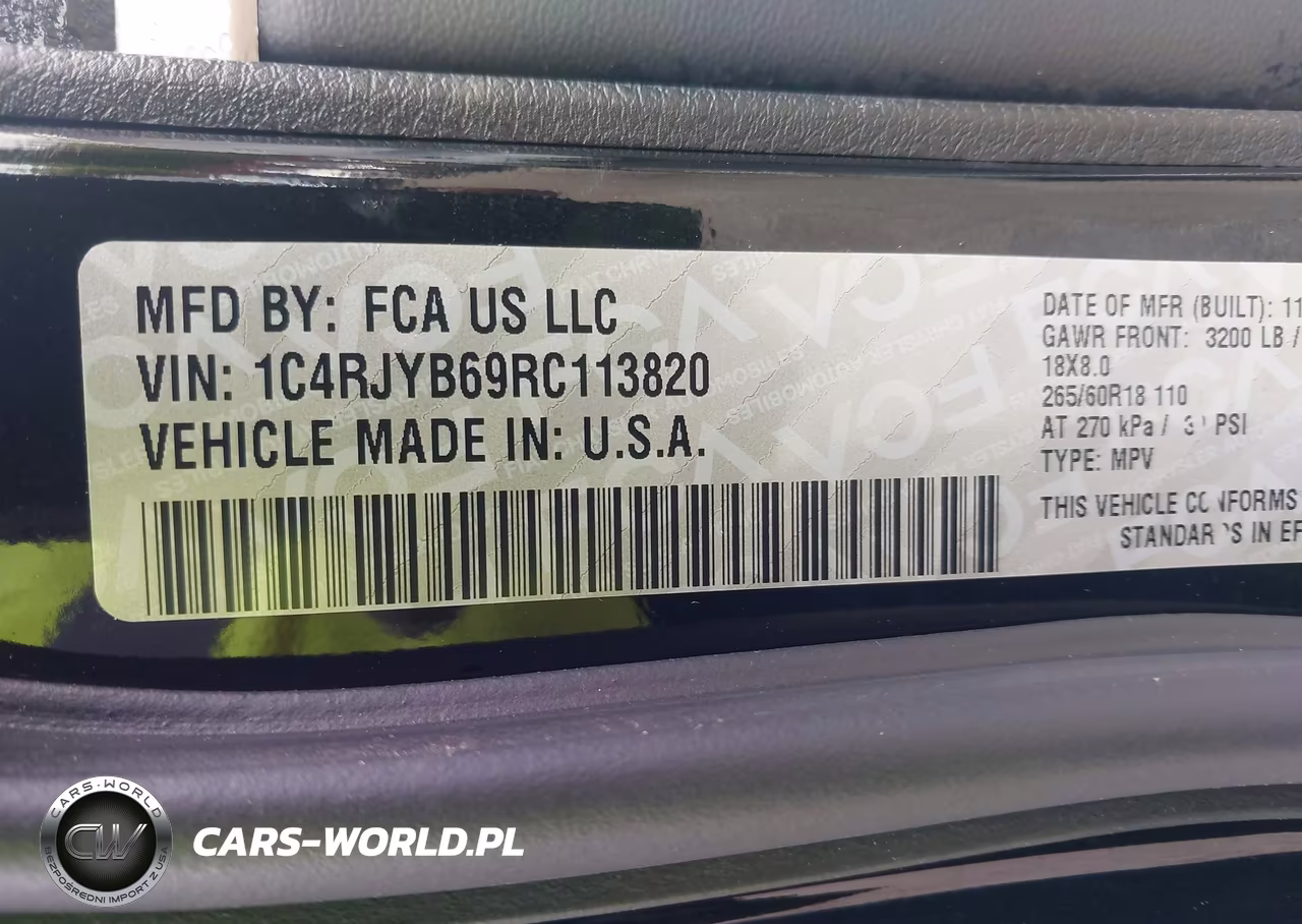 2024 Jeep Grand Cherokee 4Xe VIN:1C4RJYB69RC113820 - 9