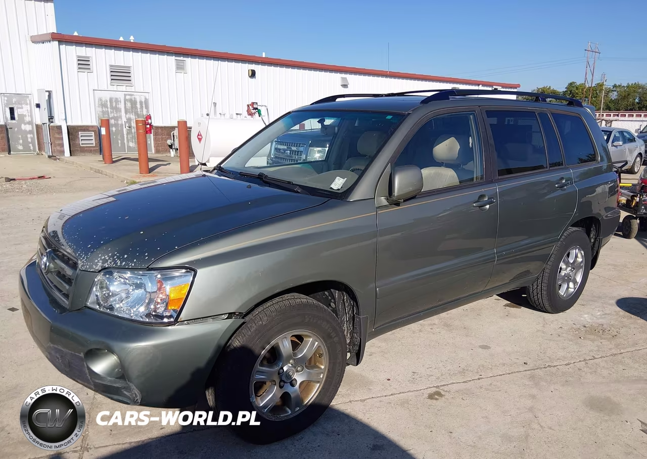 2007 Toyota Highlander V6 (2 Rows) (A5) VIN:JTEGP21A670143490 - 2