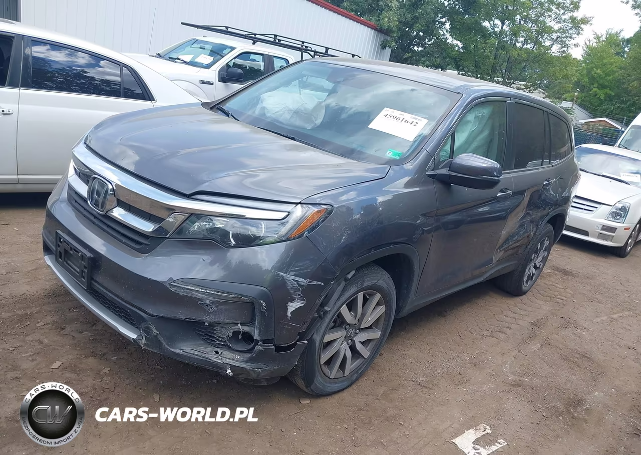 2020 Honda Pilot Awd Ex VIN:5FNYF6H32LB020050 - 2