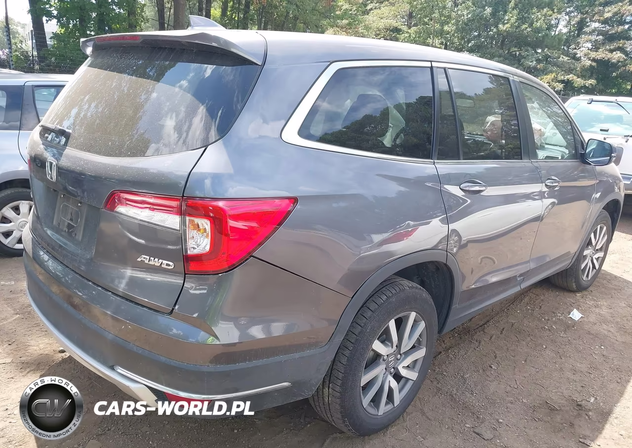 2020 Honda Pilot Awd Ex VIN:5FNYF6H32LB020050 - 4