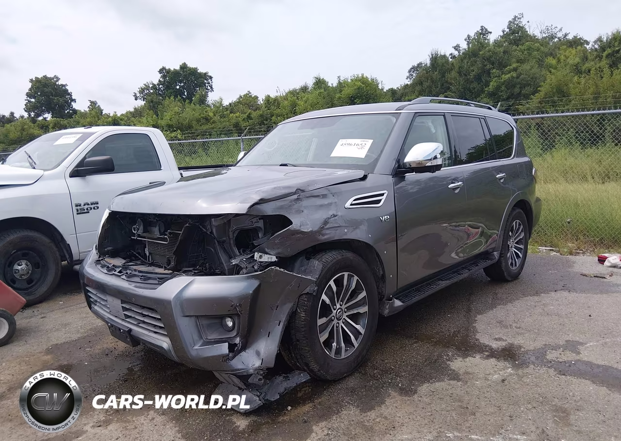 2020 Nissan Armada Sl 2Wd VIN:JN8AY2ND9L9110828 - 2