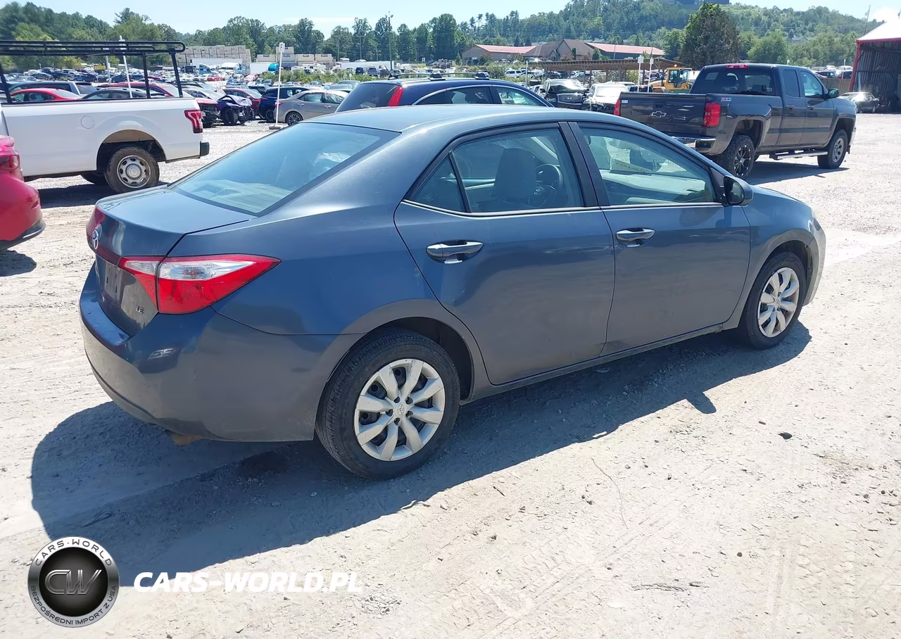 2014 Toyota Corolla Le VIN:5YFBURHE1EP113163 - 4