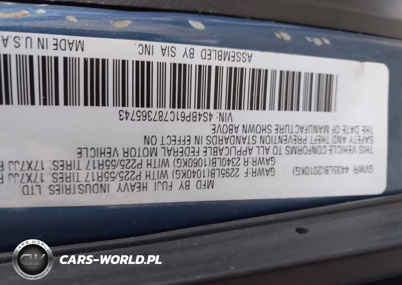 2008 Subaru Outback 2.5I-2.5I L.l. Bean Edition VIN:4S4BP61C787365743 - 9