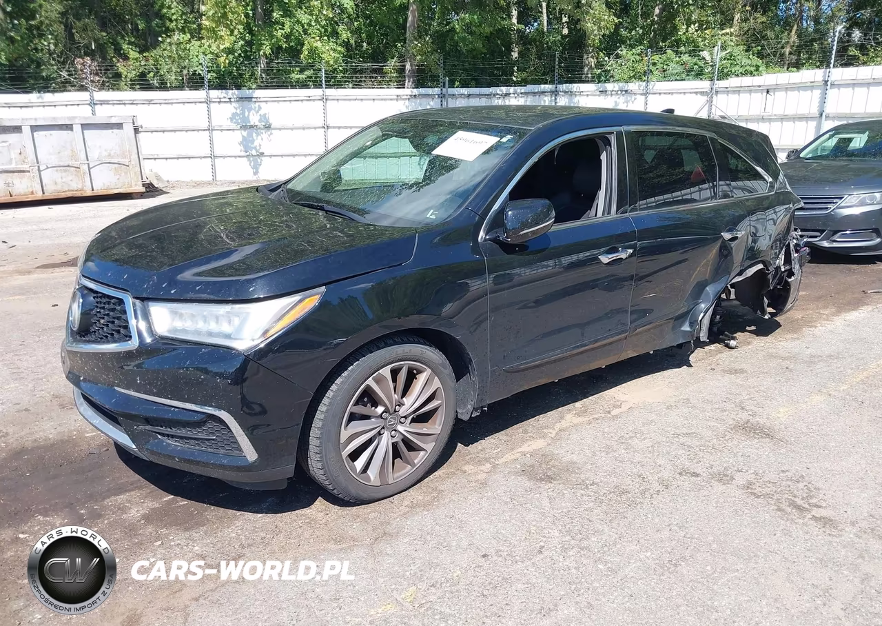 2017 Acura Mdx Technology Package VIN:5J8YD4H52HL003413 - 2