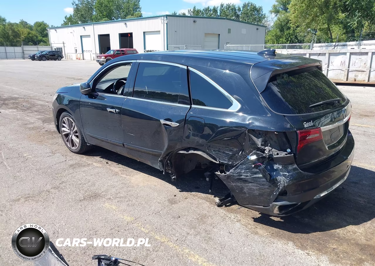 2017 Acura Mdx Technology Package VIN:5J8YD4H52HL003413 - 3