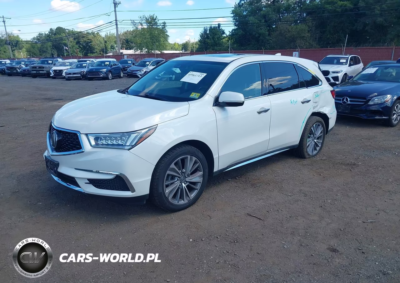 2017 Acura Mdx Technology Package VIN:5FRYD4H51HB026939 - 2