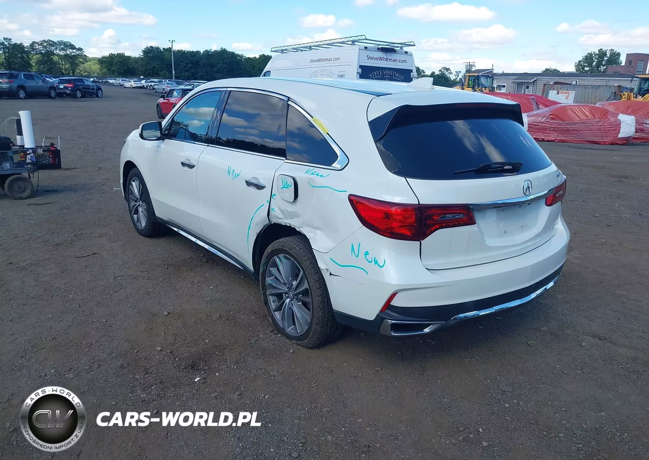 2017 Acura Mdx Technology Package VIN:5FRYD4H51HB026939 - 3
