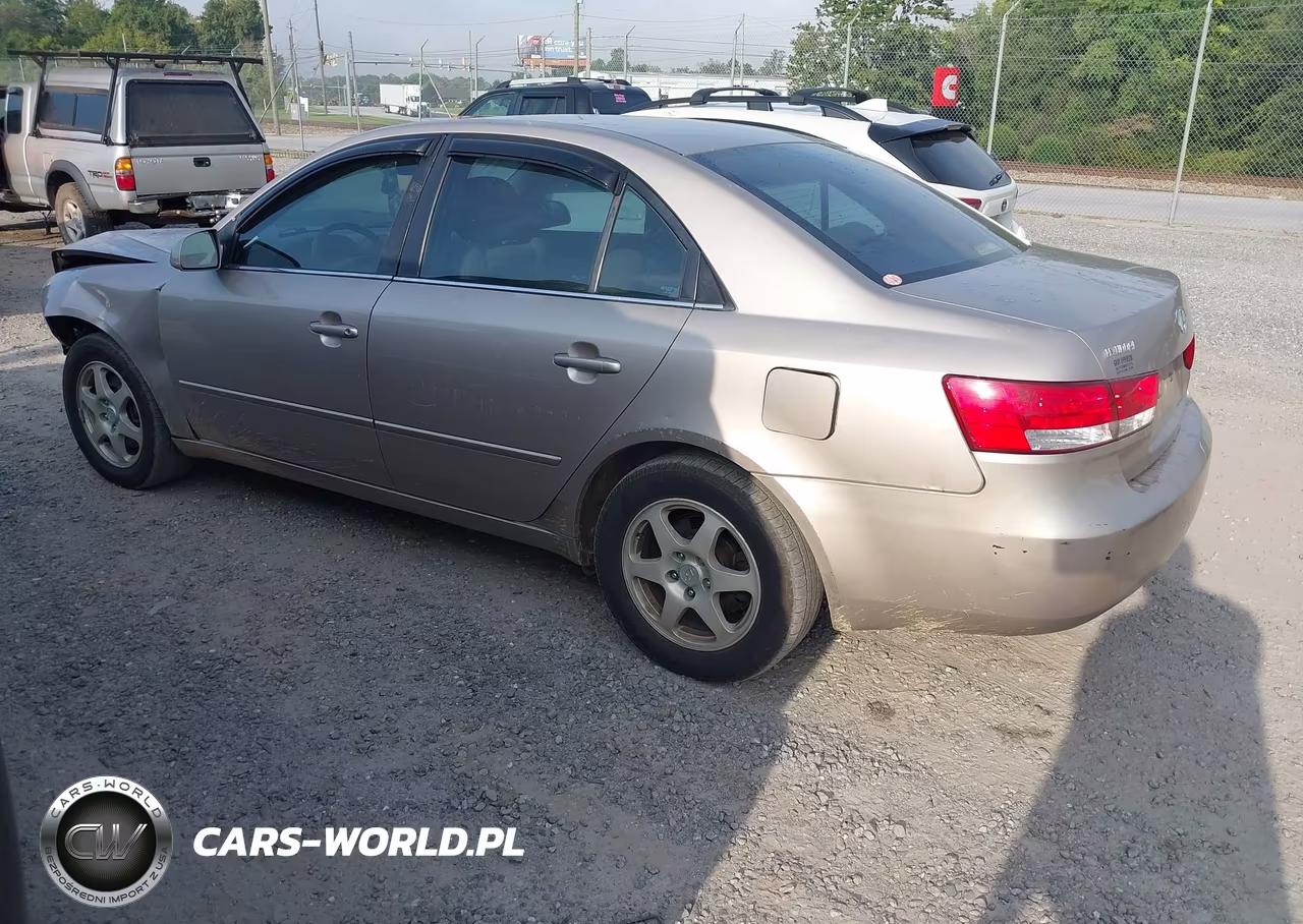 2006 Hyundai Sonata Gls V6-Lx V6 VIN:5NPEU46F06H049126 - 3