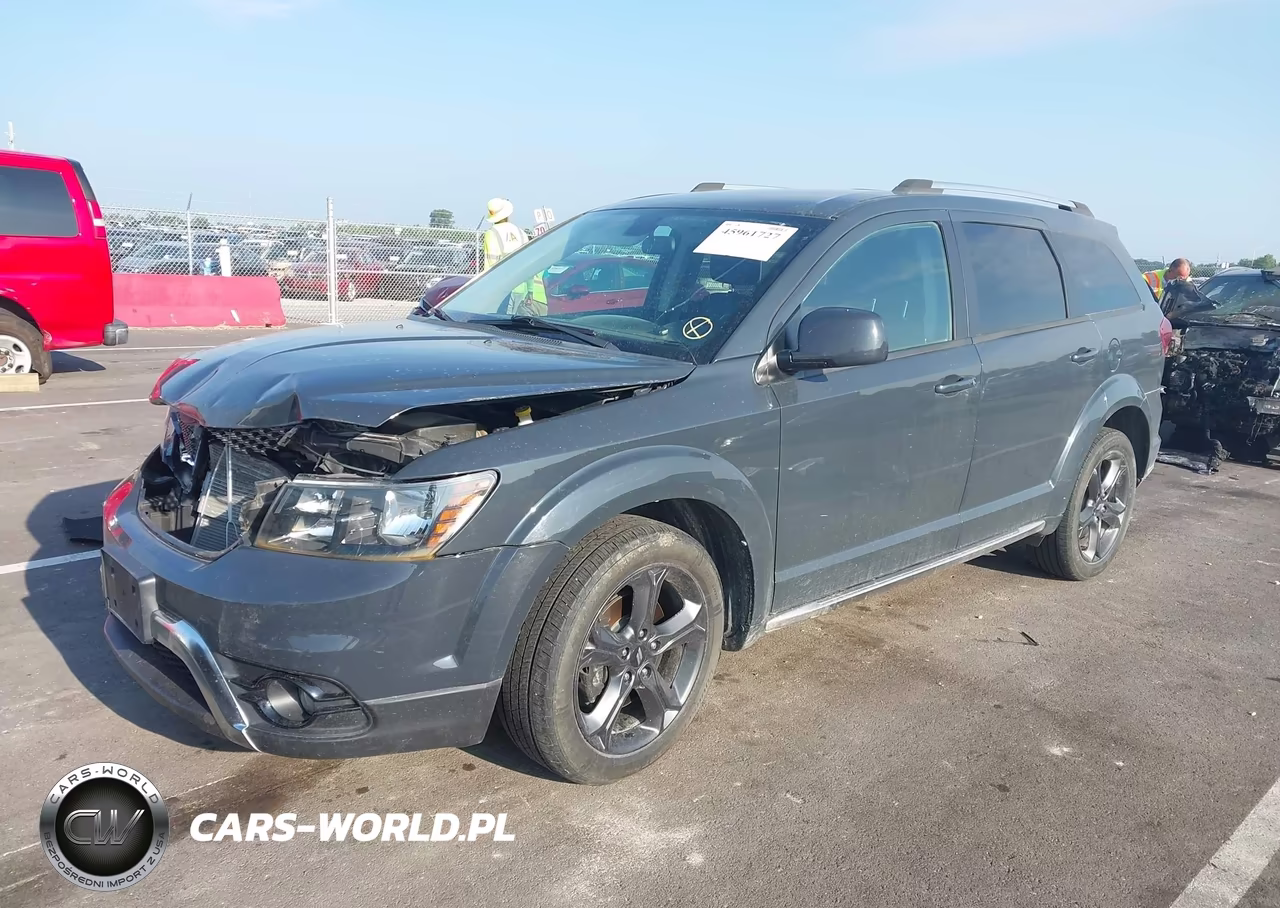 2018 Dodge Journey Crossroad Awd VIN:3C4PDDGG3JT388746 - 2