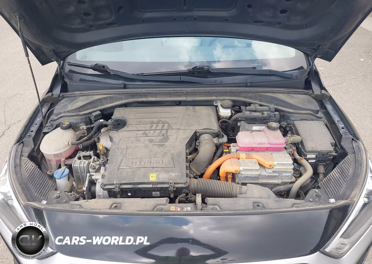 2021 Hyundai Ioniq Hybrid Blue VIN:KMHC65LC5MU246101 - 10