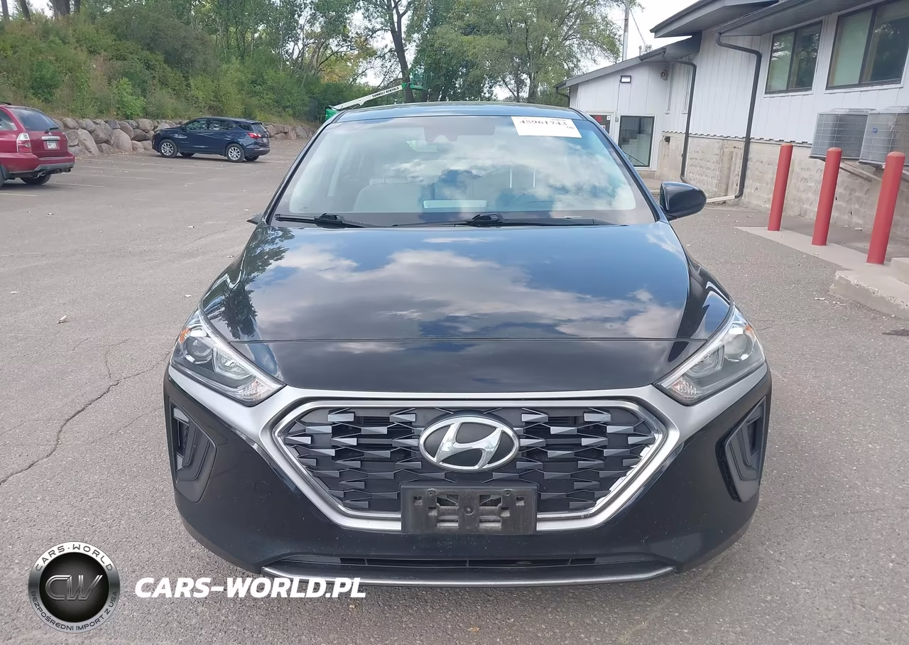 2021 Hyundai Ioniq Hybrid Blue VIN:KMHC65LC5MU246101 - 13