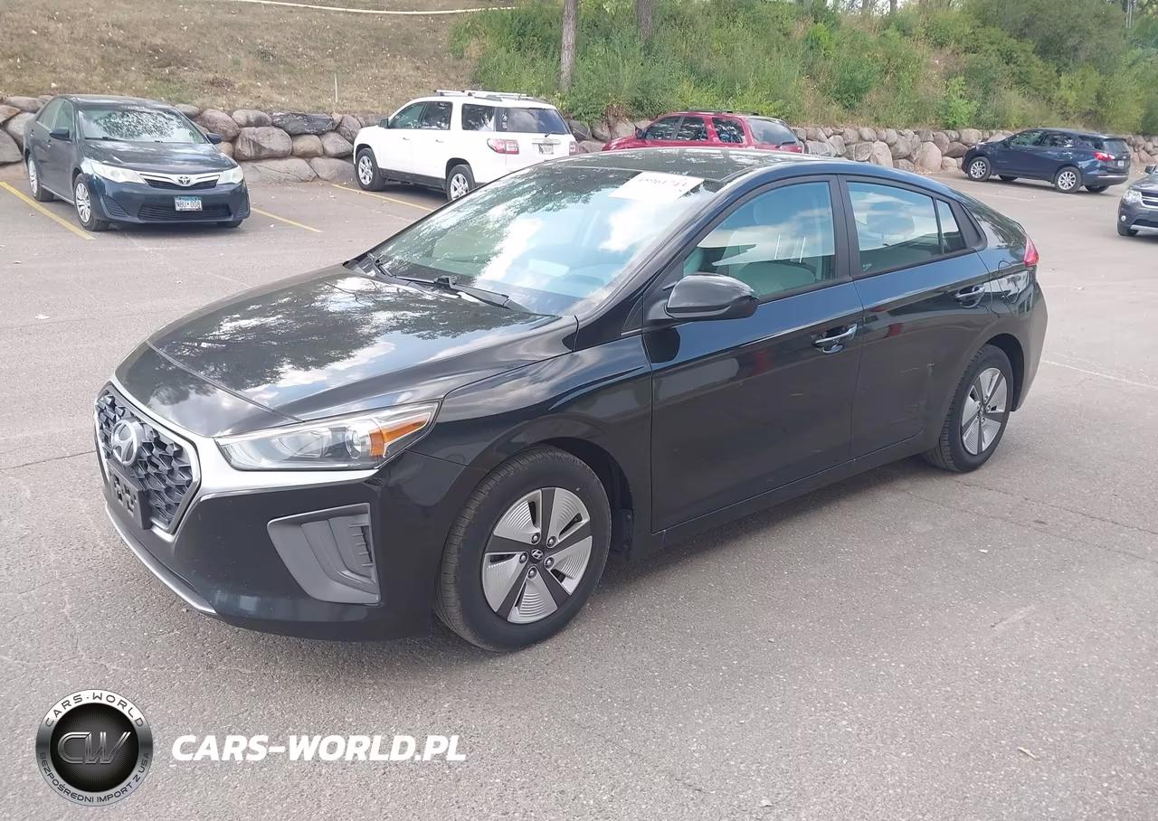2021 Hyundai Ioniq Hybrid Blue VIN:KMHC65LC5MU246101 - 2