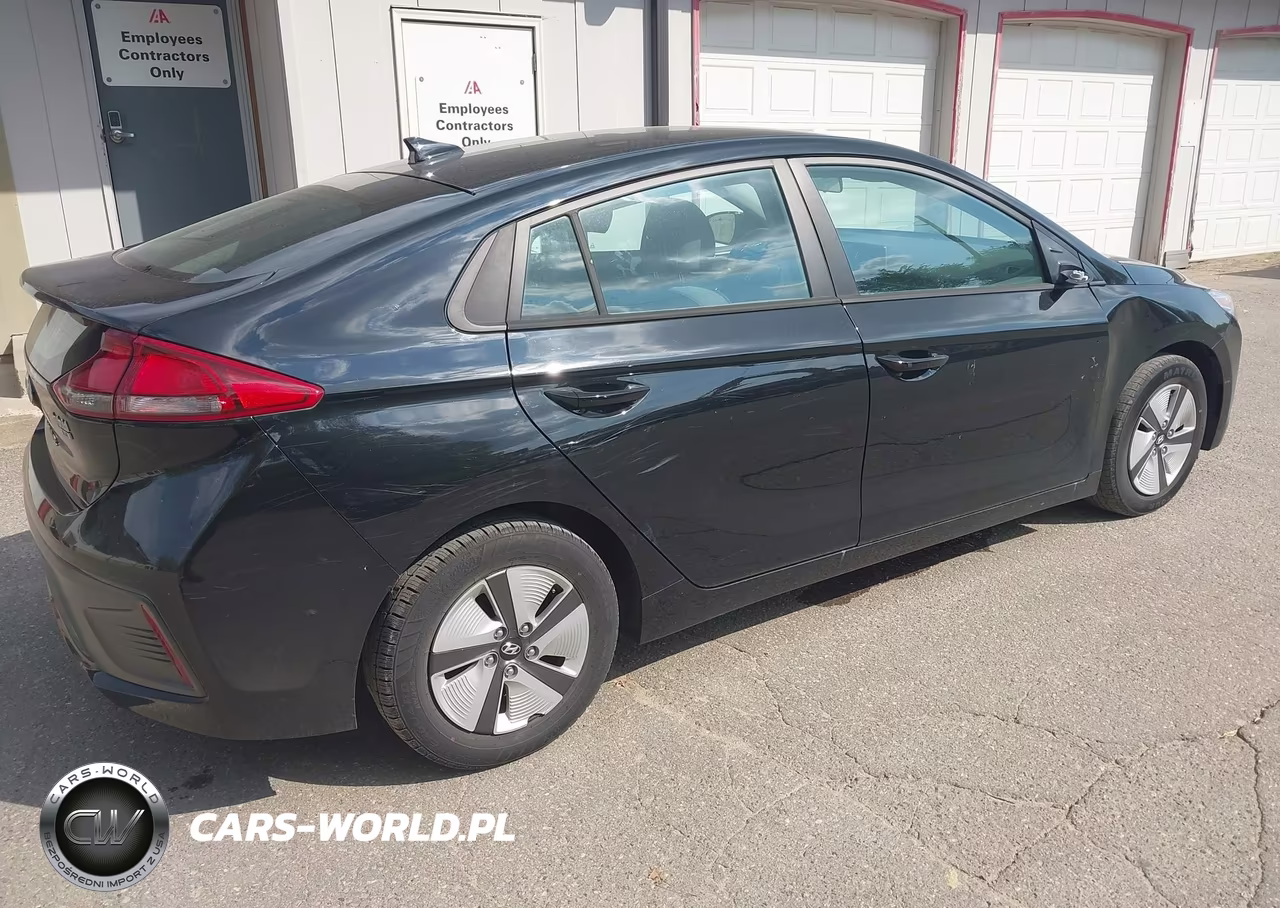 2021 Hyundai Ioniq Hybrid Blue VIN:KMHC65LC5MU246101 - 4