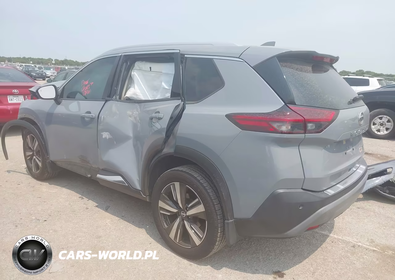 2021 Nissan Rogue Sl Fwd VIN:JN8AT3CA3MW020266 - 3