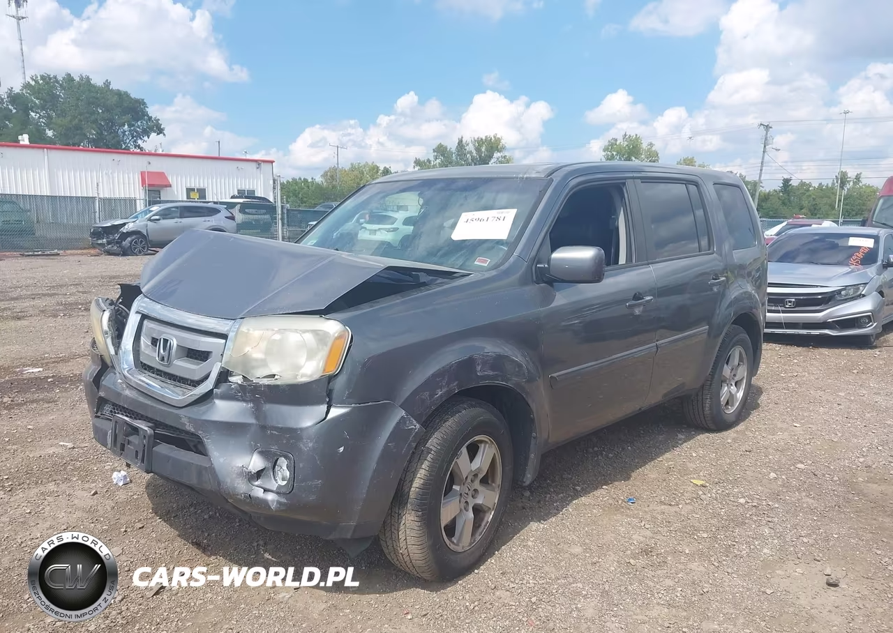 2011 Honda Pilot Ex-L VIN:5FNYF4H64BB089559 - 2