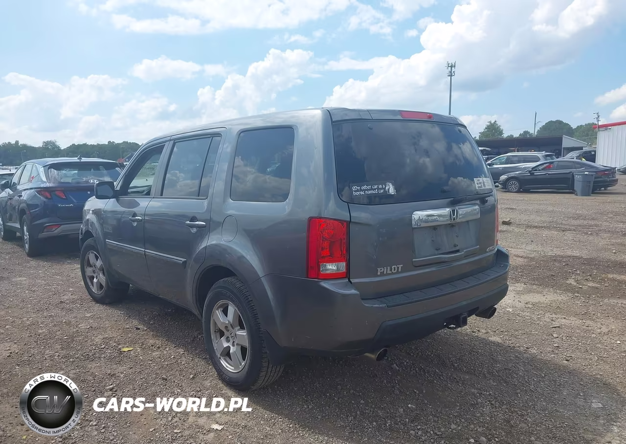 2011 Honda Pilot Ex-L VIN:5FNYF4H64BB089559 - 3