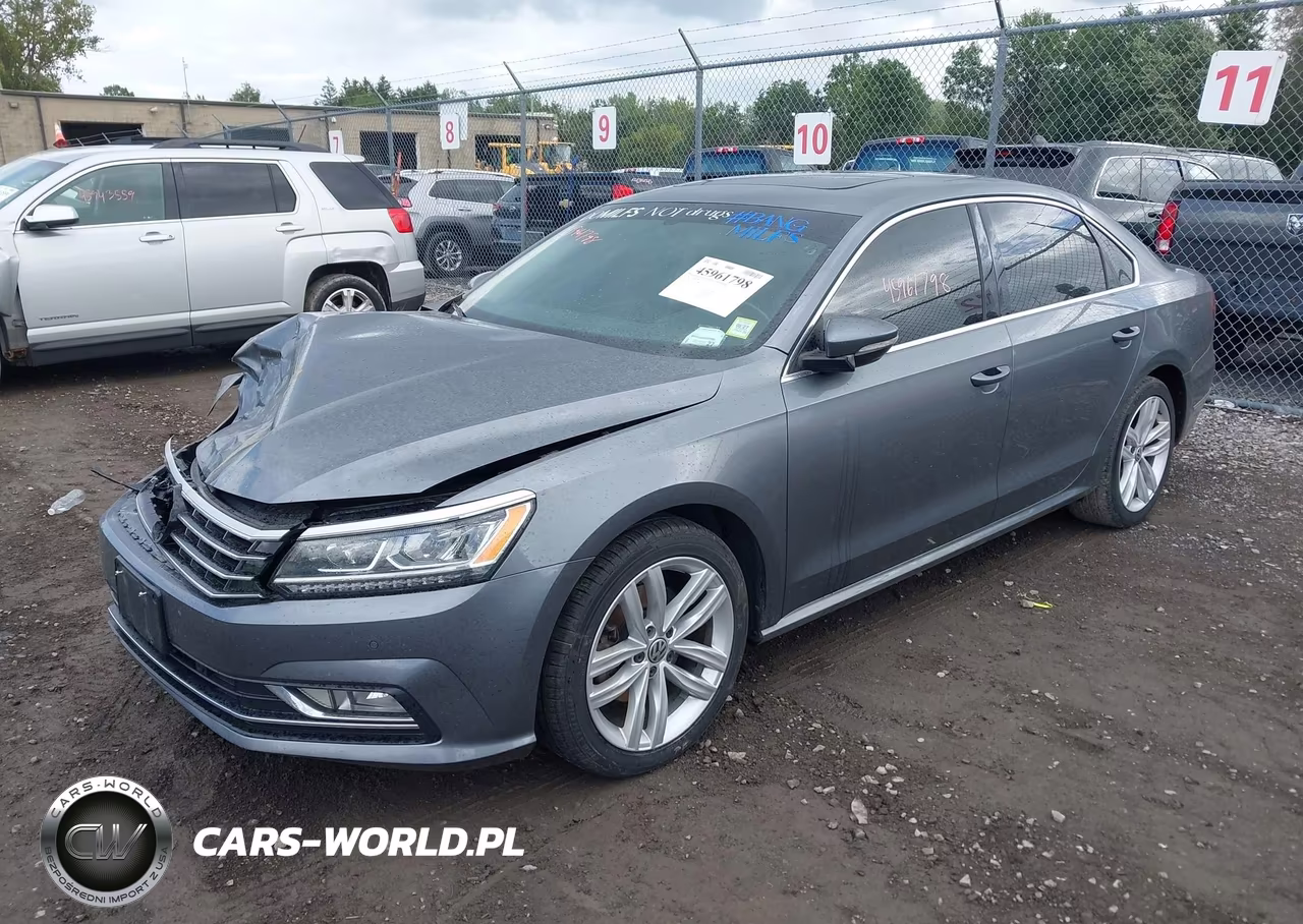 2018 Volkswagen Passat 2.0T Se VIN:1VWBA7A36JC029460 - 2