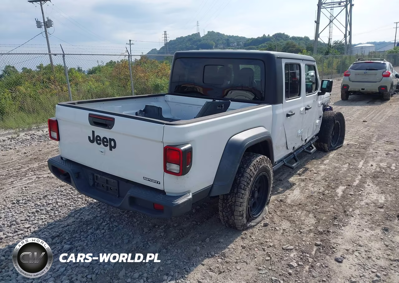2020 Jeep Gladiator Sport S 4X4 VIN:1C6HJTAG9LL124968 - 4