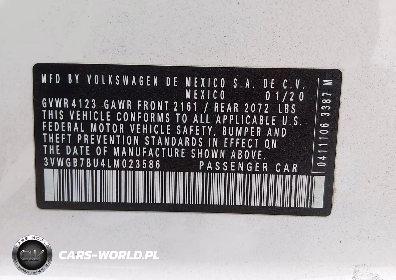 2020 Volkswagen Jetta 1.4T Sel Premium VIN:3VWGB7BU4LM023586 - 9