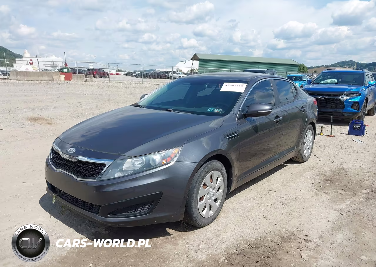 2011 Kia Optima Lx VIN:KNAGM4A73B5100196 - 2