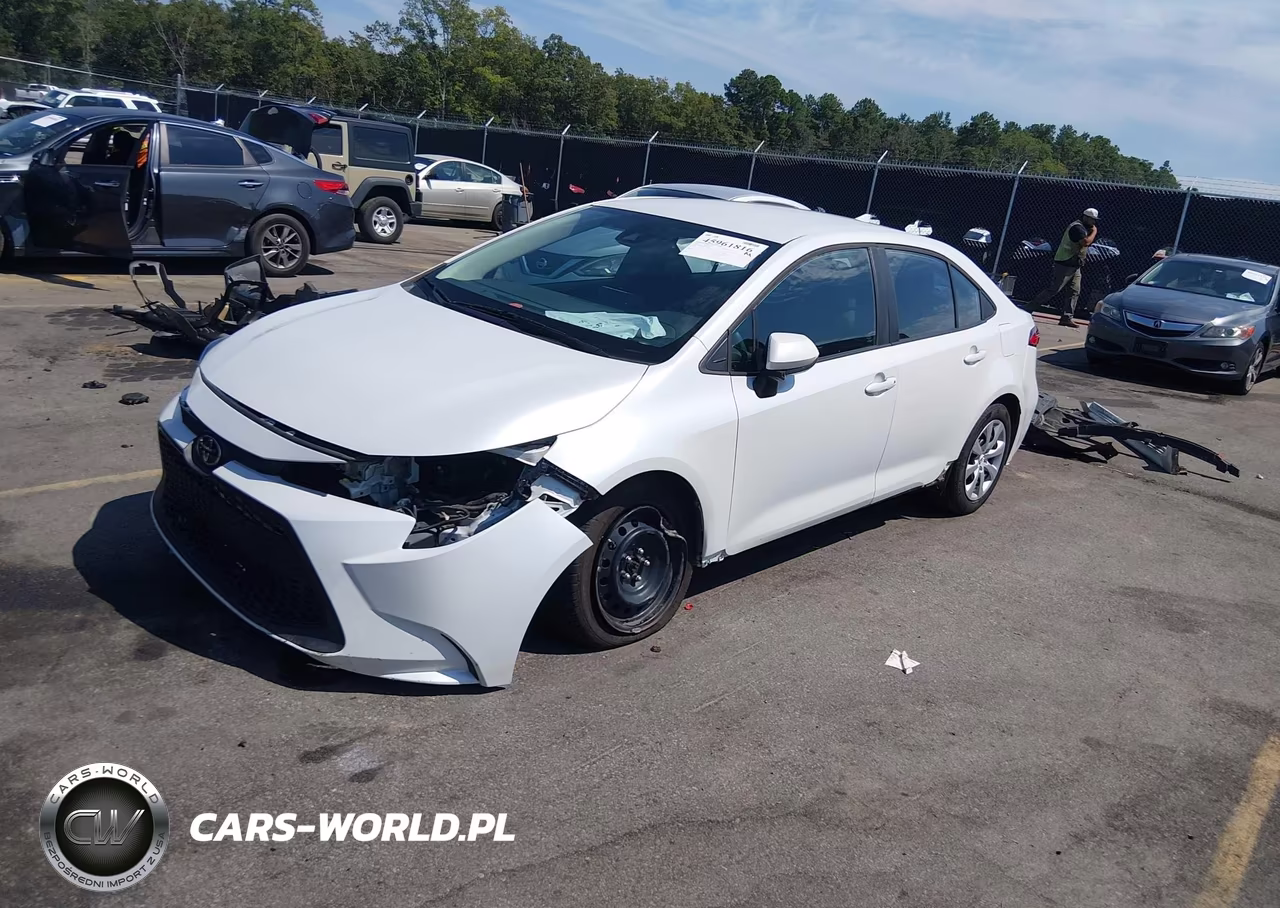 2022 Toyota Corolla Le VIN:5YFEPMAE5NP301542 - 2