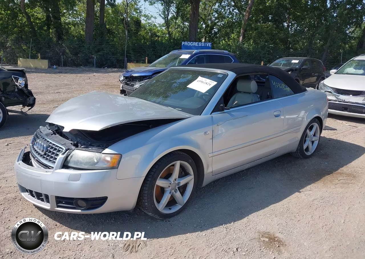 2005 Audi S4 VIN:WUARL48H55K900536 - 2