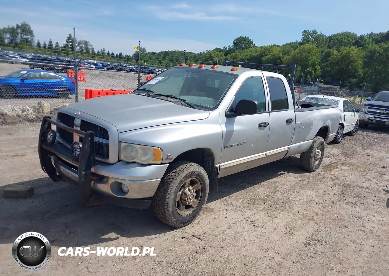 2003 Dodge Ram 2500 Slt-Laramie-St VIN:1D7KU28673J565500 - 2