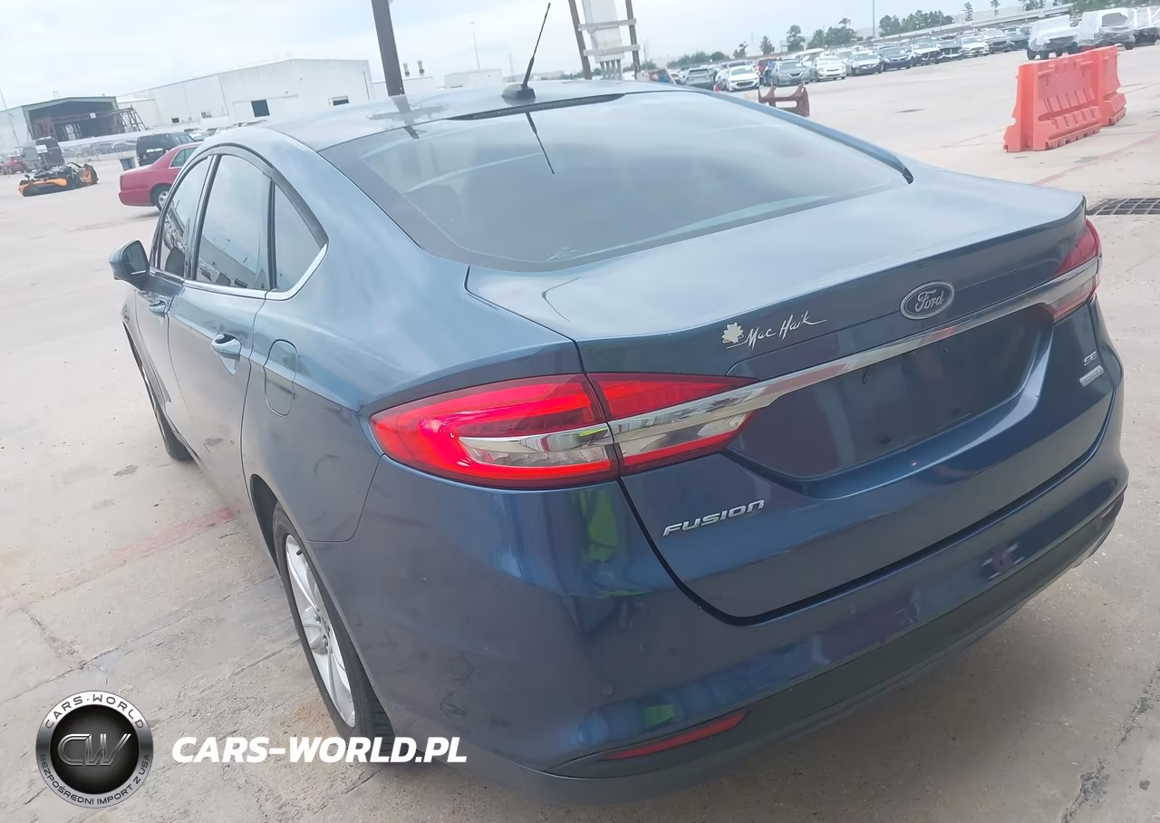 2018 Ford Fusion Se VIN:3FA6P0HD1JR161042 - 3