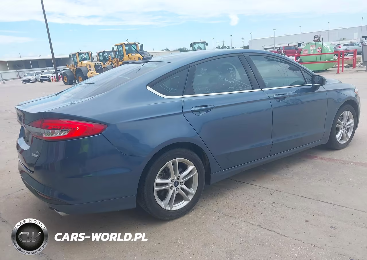 2018 Ford Fusion Se VIN:3FA6P0HD1JR161042 - 4