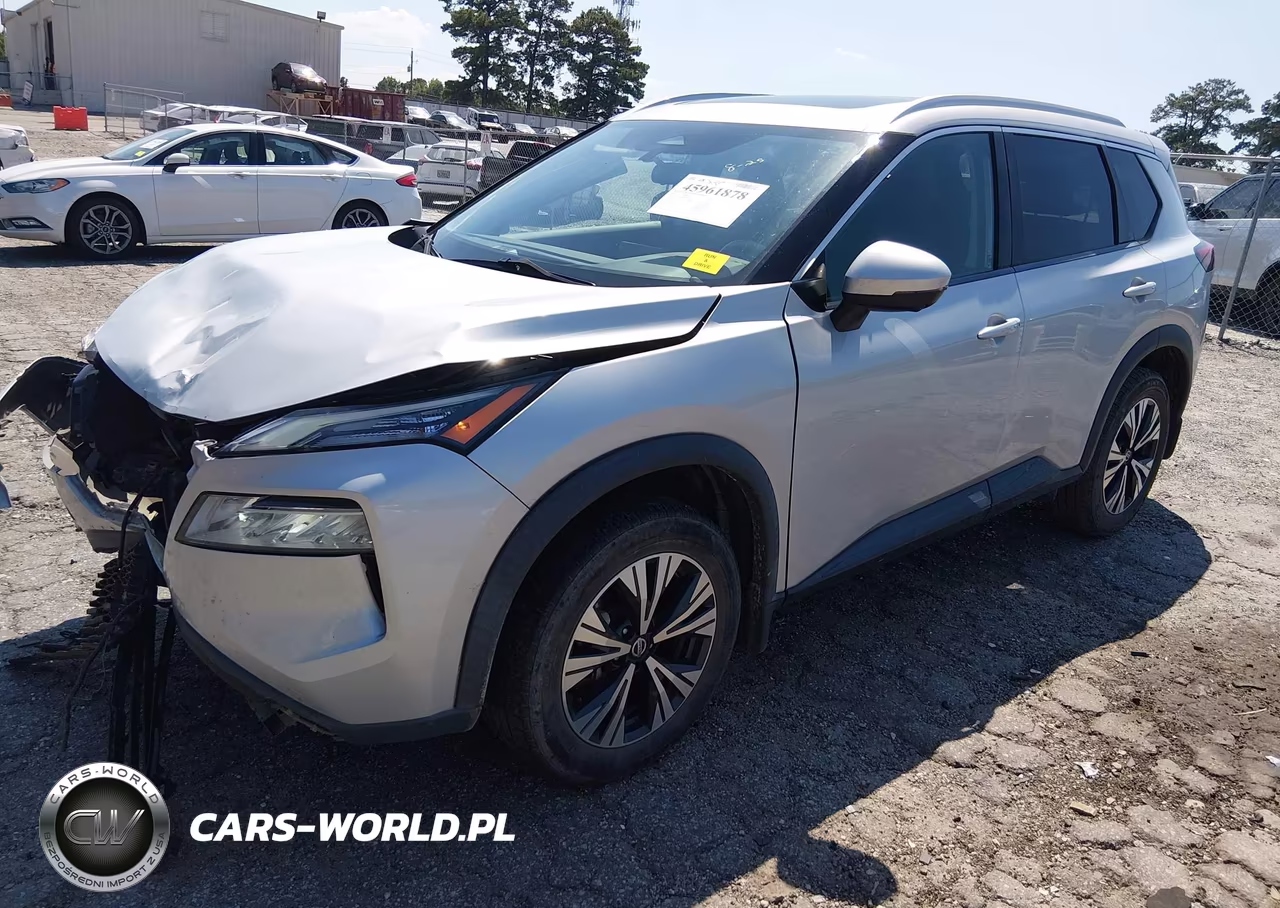 2021 Nissan Rogue Sv Fwd VIN:5N1AT3BA9MC811086 - 2