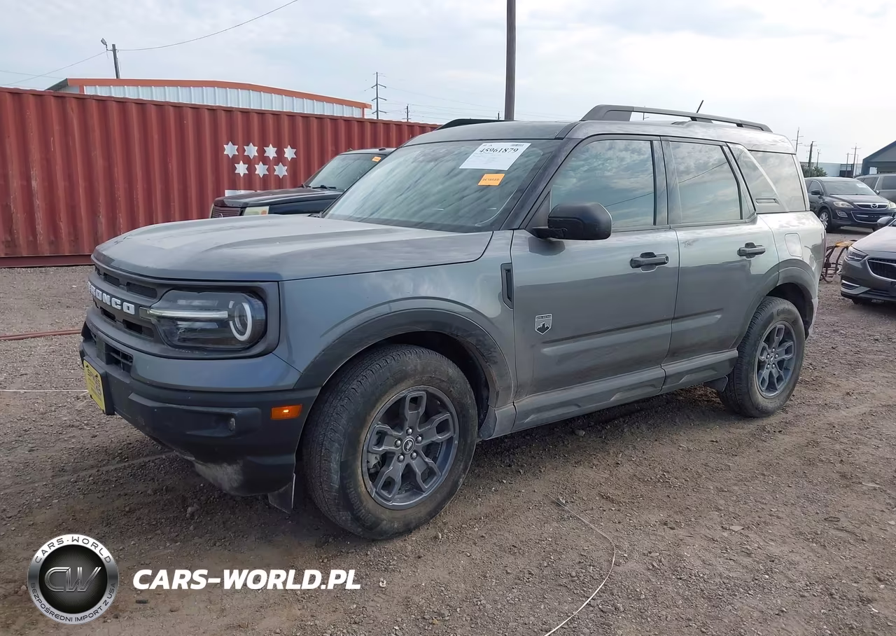 2024 Ford Bronco Sport Big Bend VIN:3FMCR9B69RRE07915 - 2