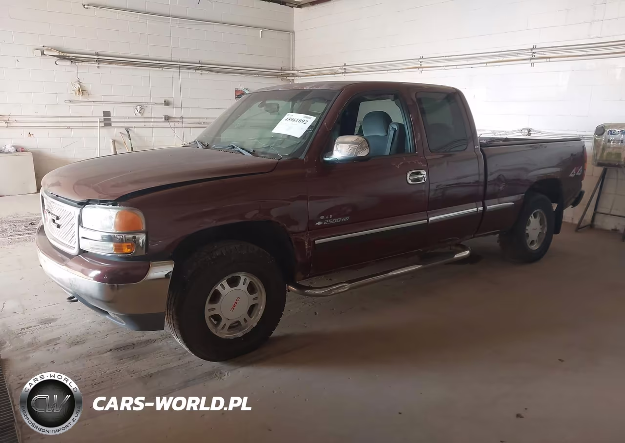 2001 GMC Sierra 1500 Sle VIN:1GTEK19T41E233872 - 2
