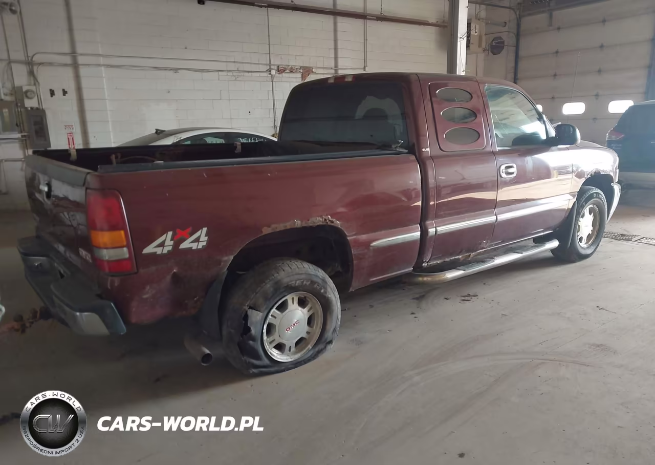 2001 GMC Sierra 1500 Sle VIN:1GTEK19T41E233872 - 4