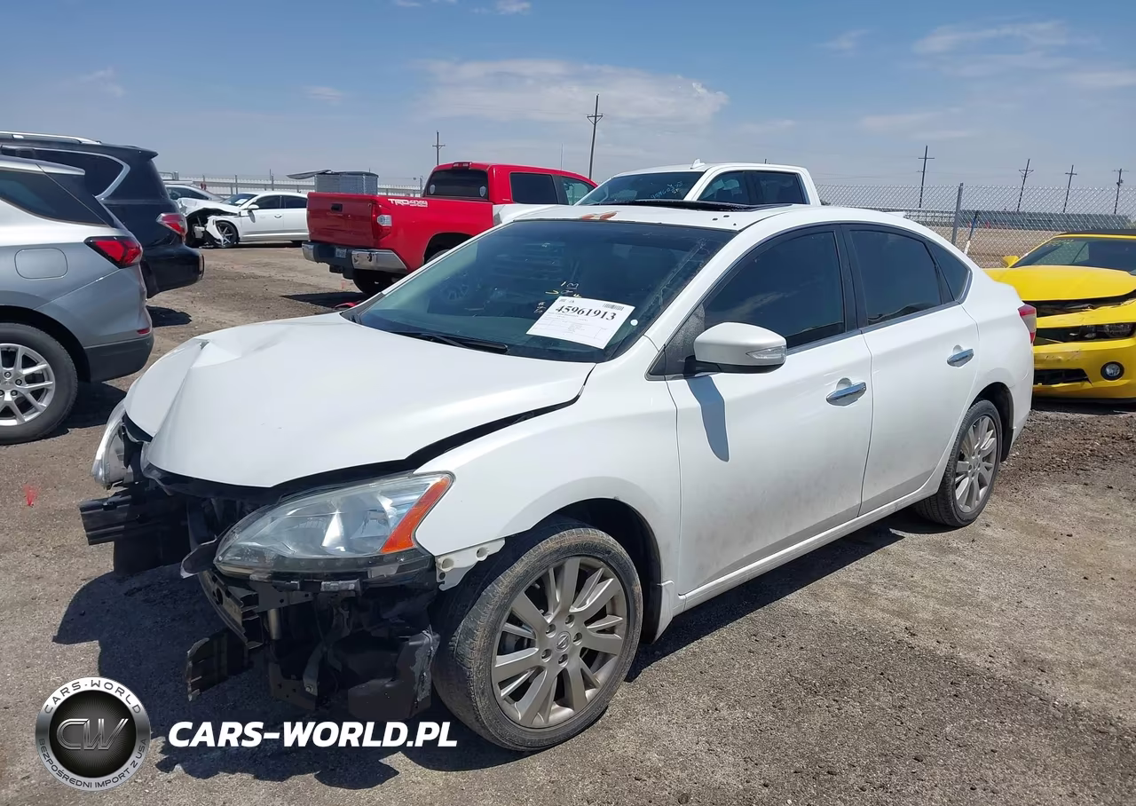 2015 Nissan Sentra Sl VIN:3N1AB7AP2FY313751 - 2