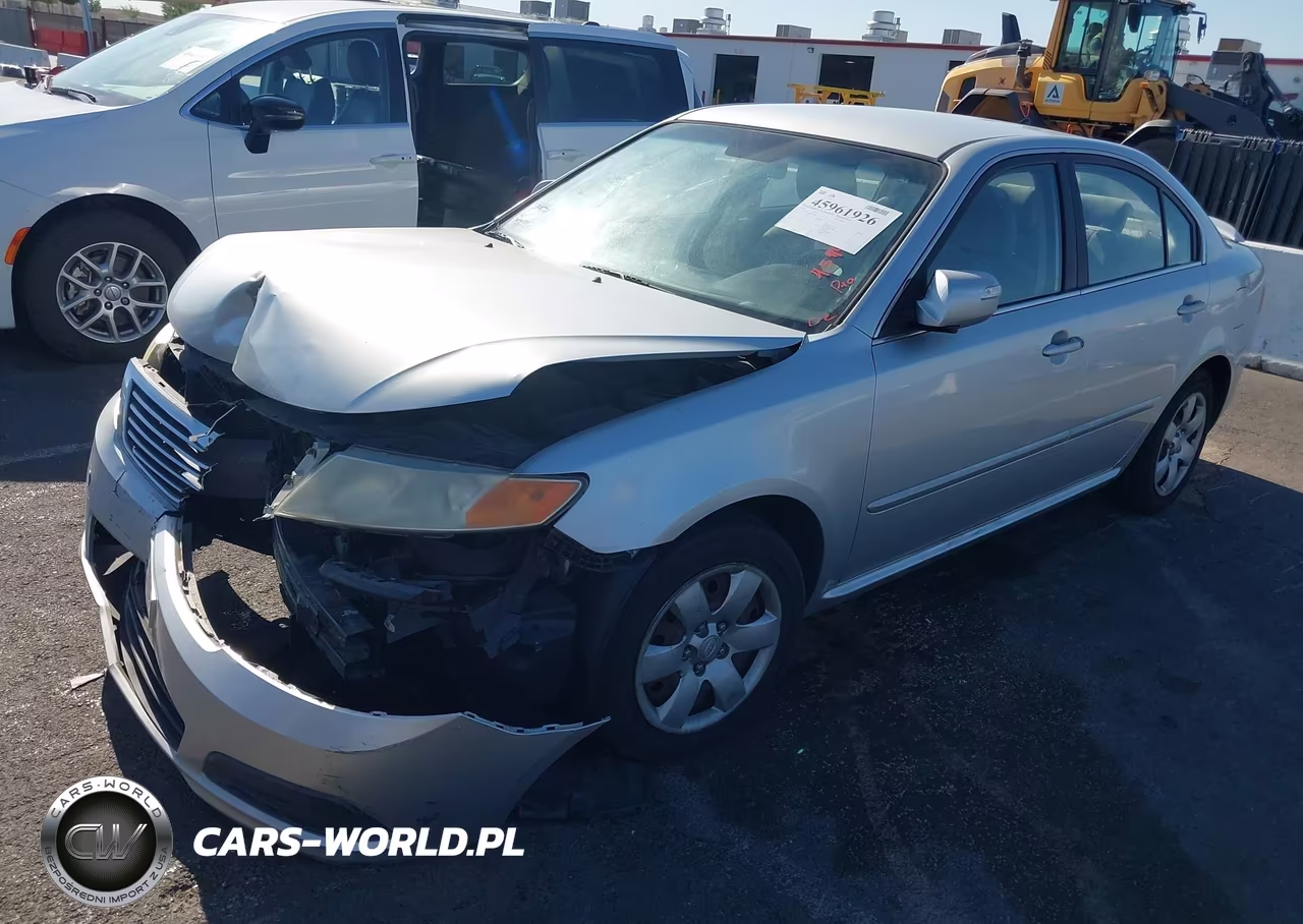 2009 Kia Optima Lx VIN:KNAGE228495335077 - 12