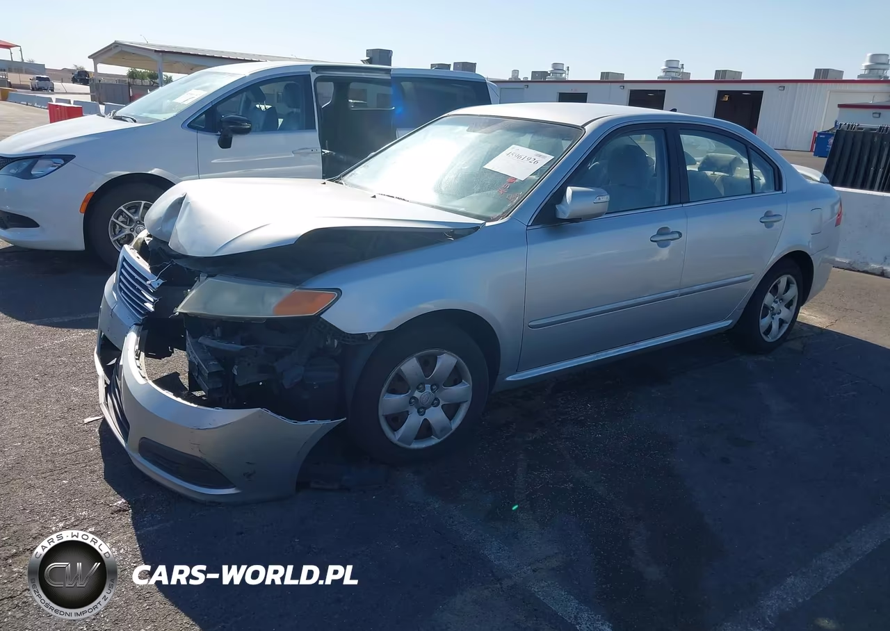 2009 Kia Optima Lx VIN:KNAGE228495335077 - 2