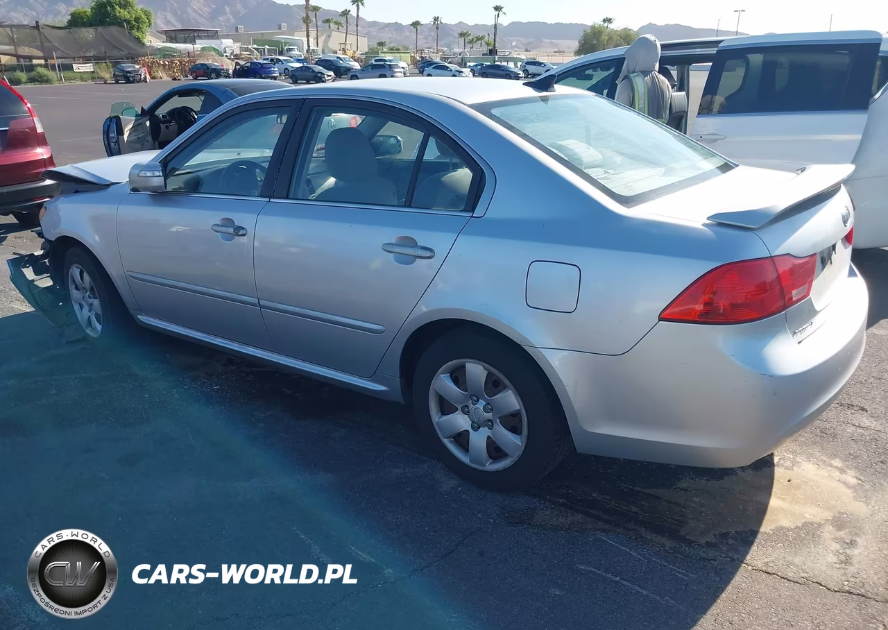 2009 Kia Optima Lx VIN:KNAGE228495335077 - 3