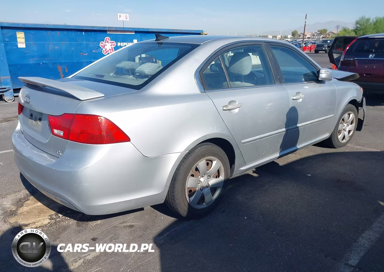 2009 Kia Optima Lx VIN:KNAGE228495335077 - 4